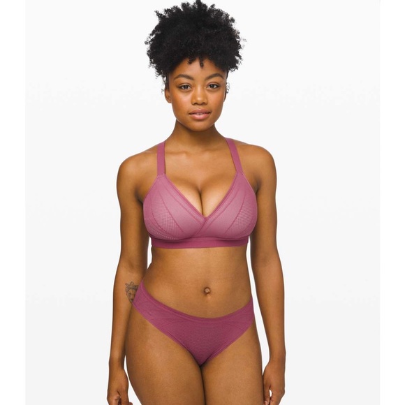 Lululemon Awake to Lace Bra Plumful/Smoky Blush 32DD - Picture 1 of 11